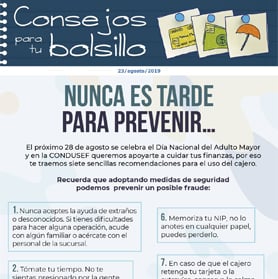 Nunca es tarde para prevenir…