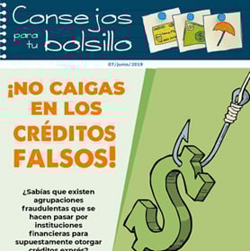 ¡NO CAIGAS EN LOS CRE?DITOS FALSOS!