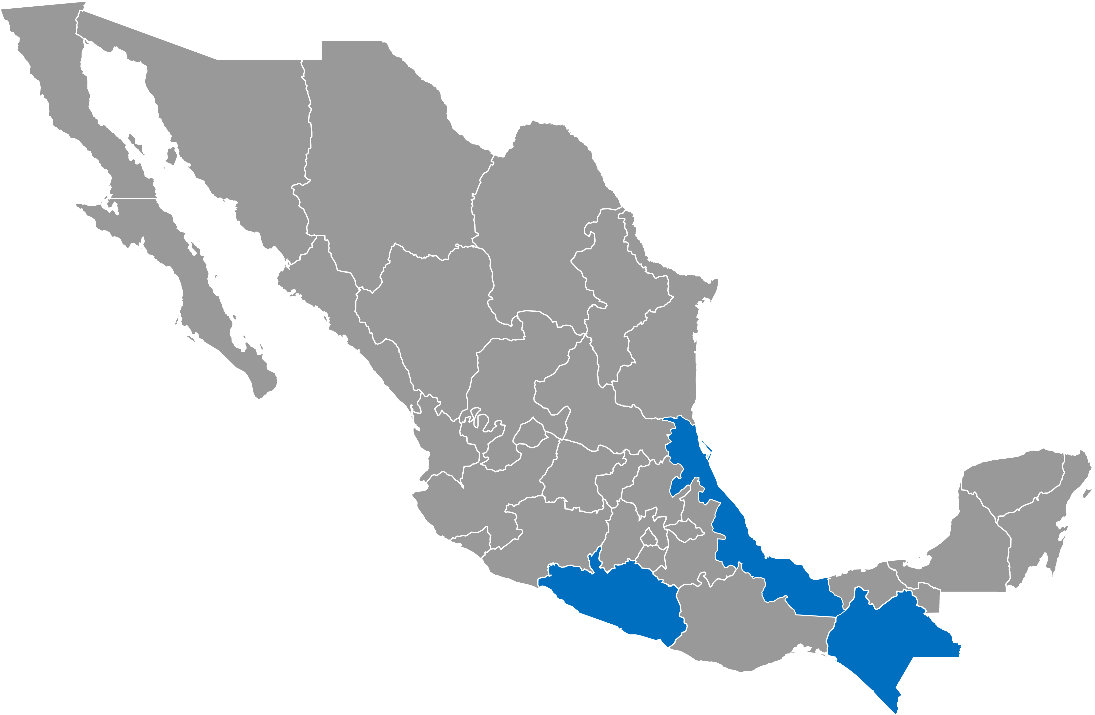 Sucursales Credifiel Región Sureste