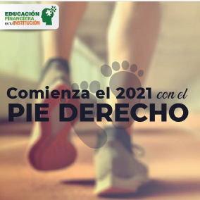 Comienza el 2021 con el pie derecho