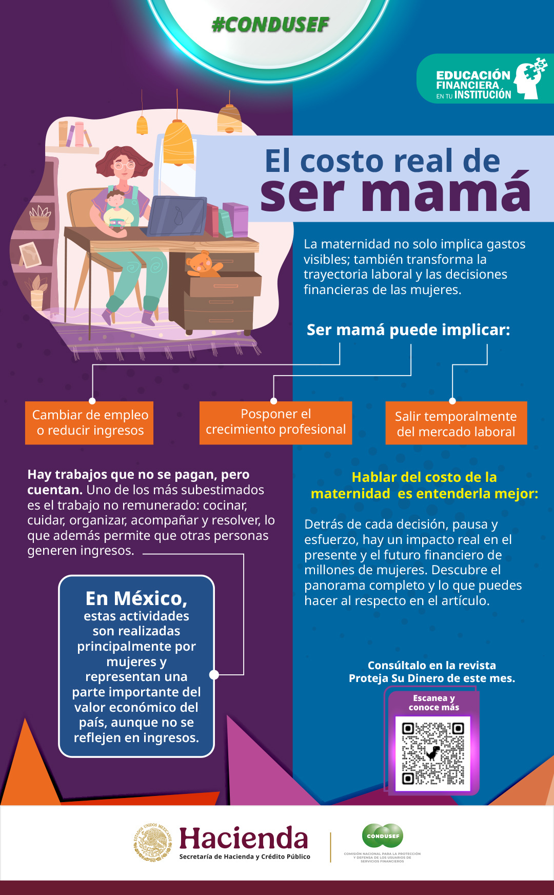 El costo real de ser mamá