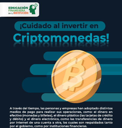 ¡Cuidado en invertir en criptomonedas!