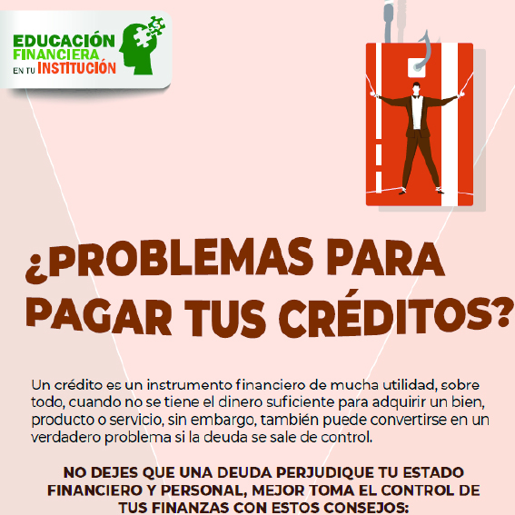 ¿Problemas para pagar tus créditos?