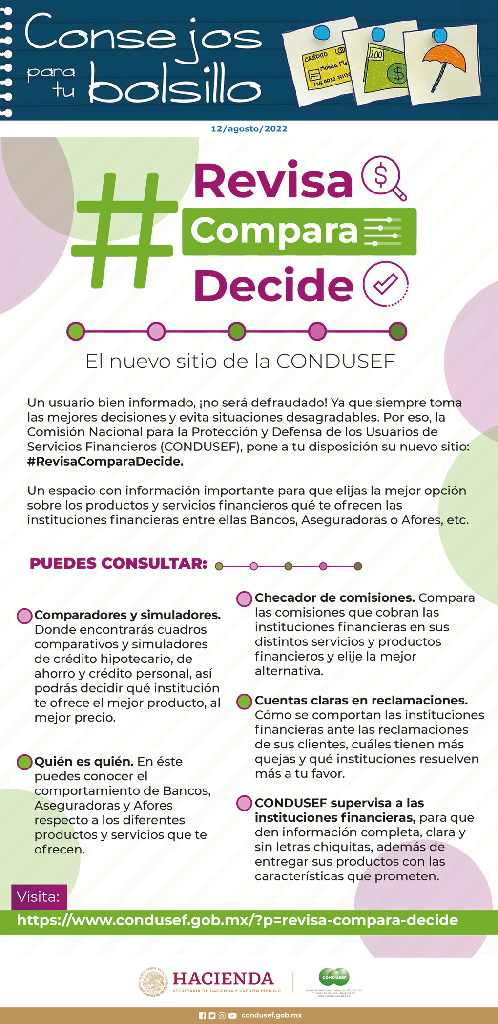 Revisa, compara y decide