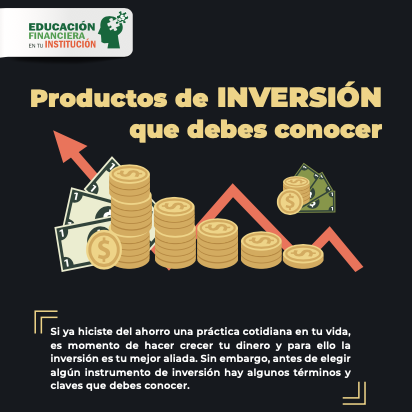 Productos de inversión que debes conocer