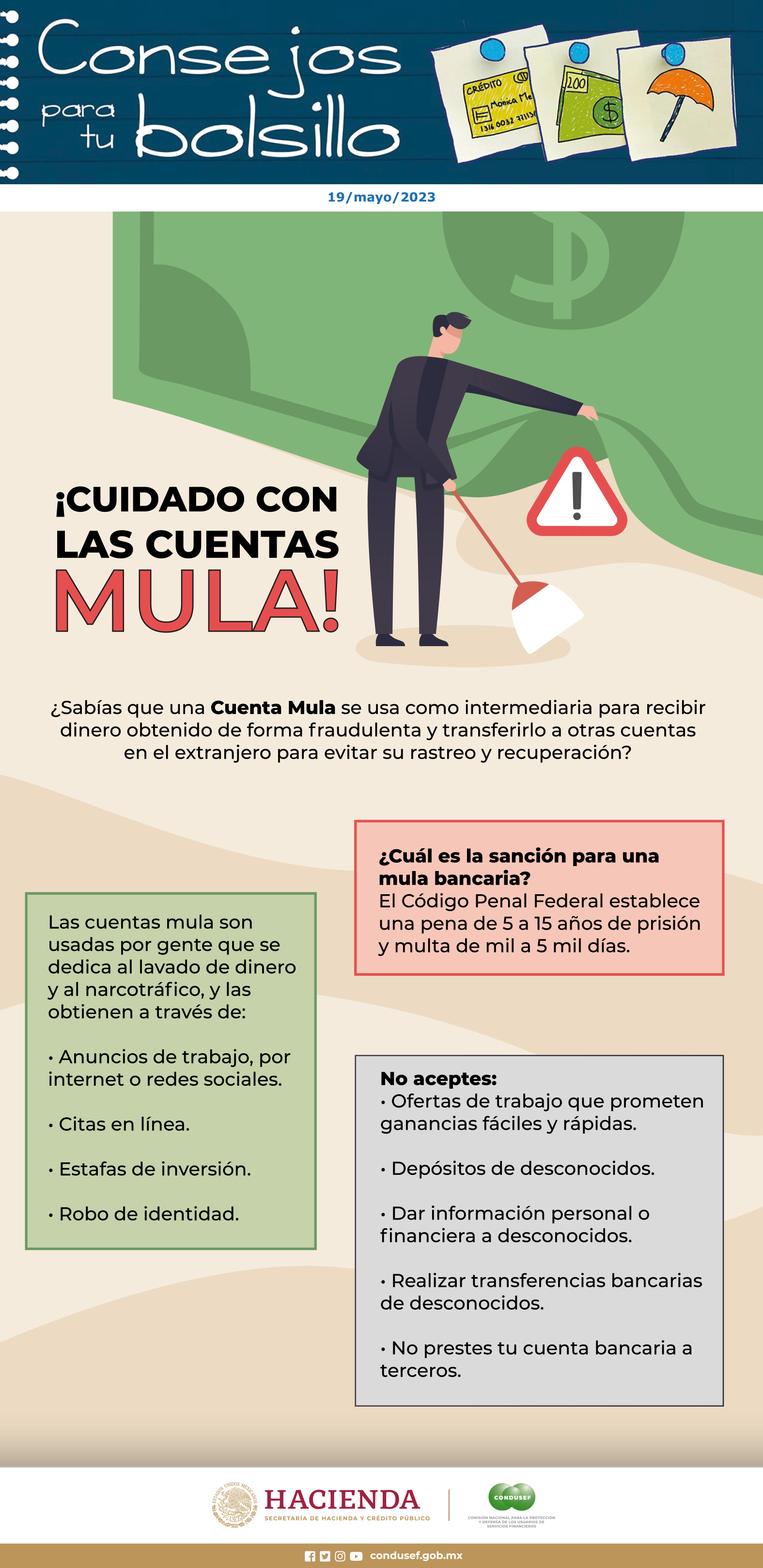 ¡Cuidado con las Cuentas Mula!