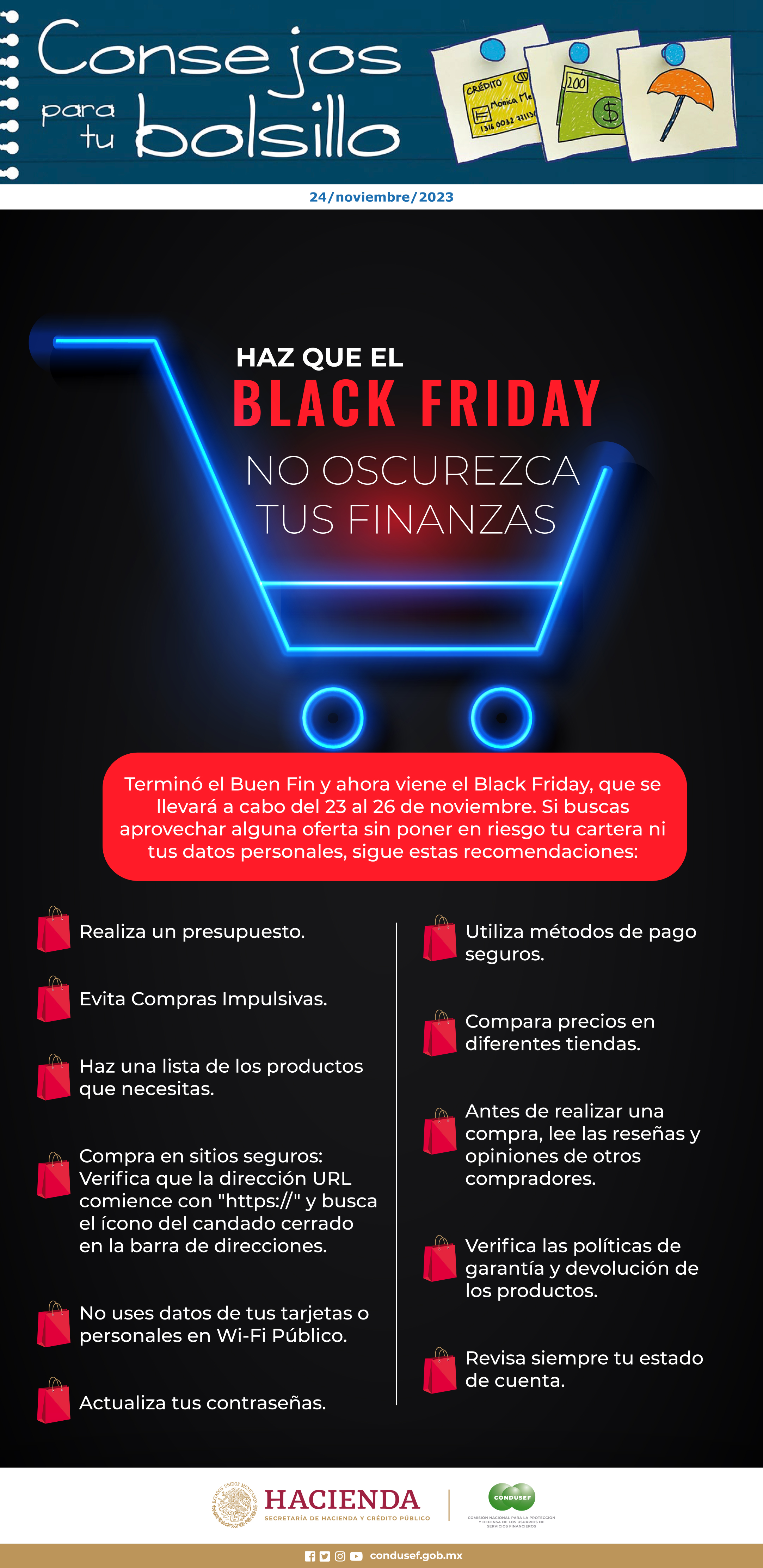 Haz que el Black Friday no oscurezca tus finanzas