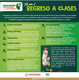 Tips para el regreso a clases