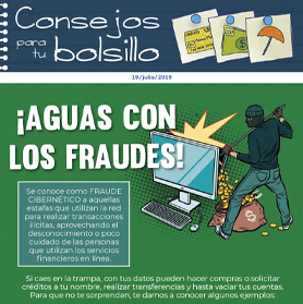 ¡Aguas con los fraudes!