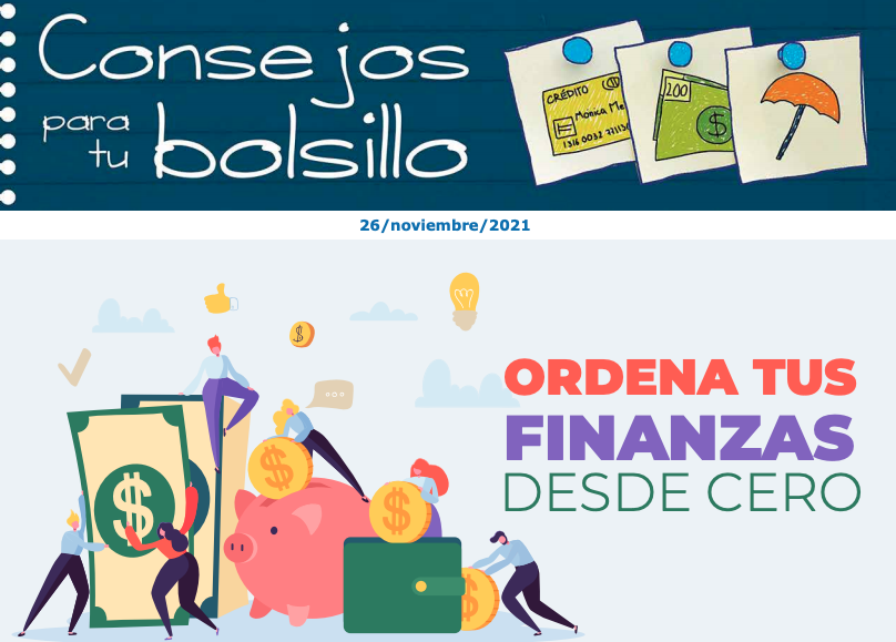 Ordena tus finanzas desde cero